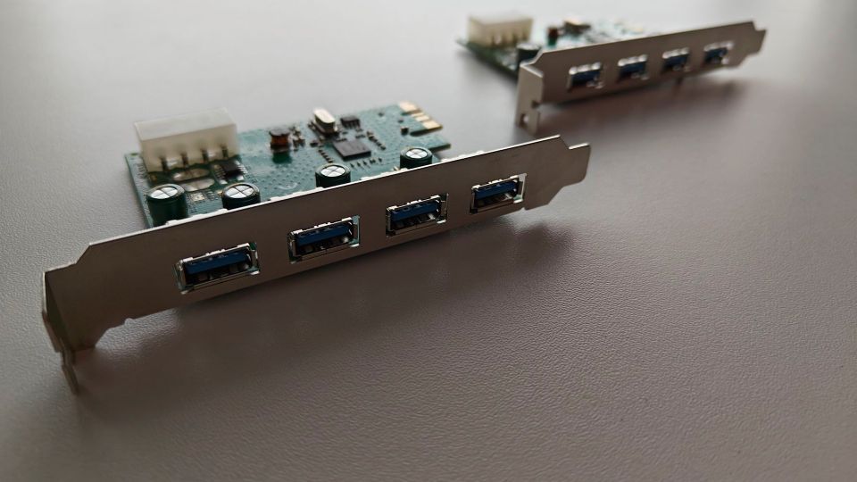 DeLock USB 3.0 PCIe adapterit
