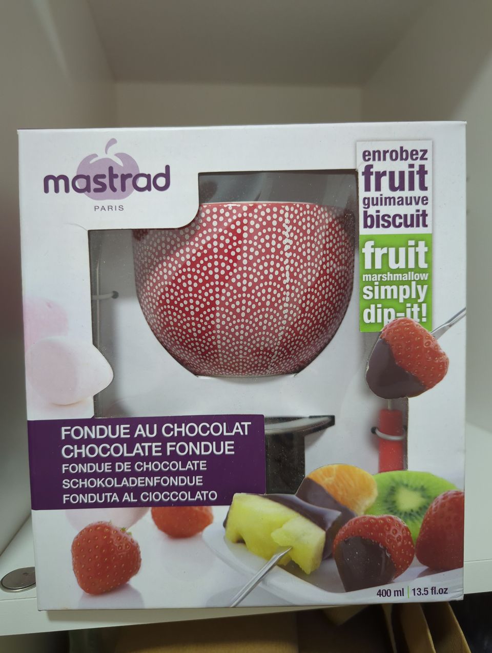 Uusi käyttämätön fondue