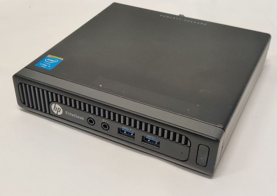 HP EliteDesk 800 G1 USFF minikone i5-4590T 8GB 240SSD Win10P