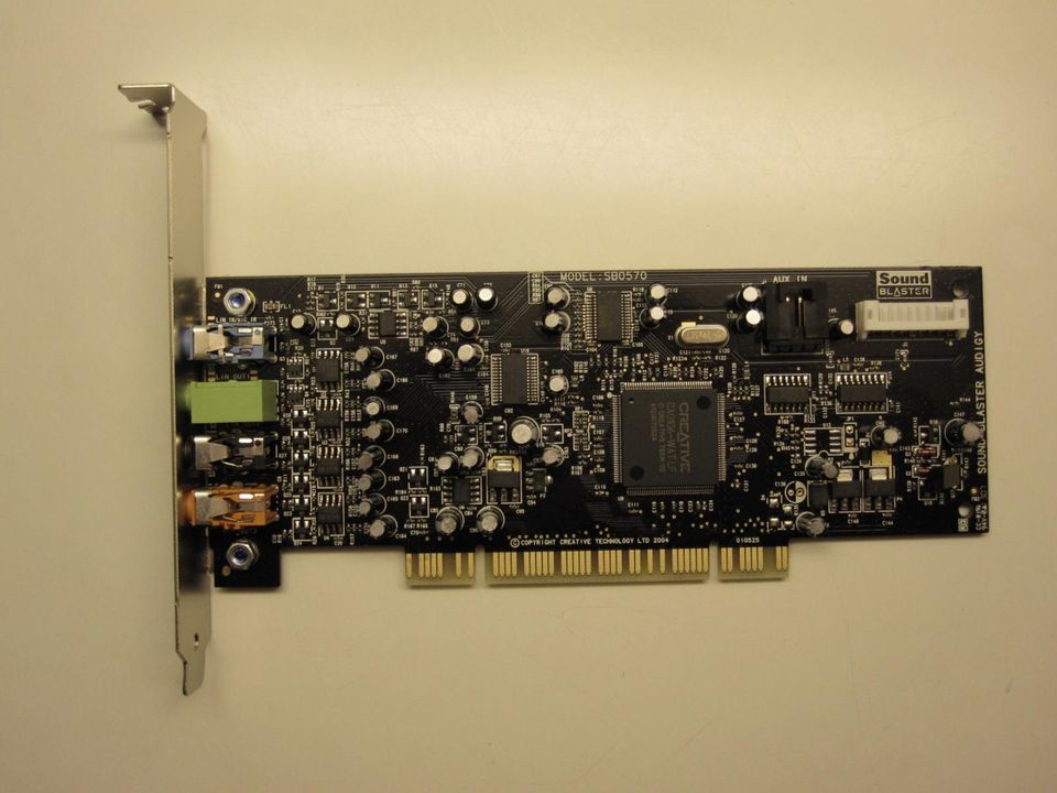 Sound Blaster äänikortti PCI-väylään