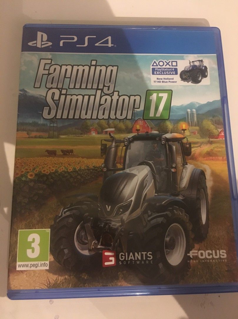 Ps4 Farming Simulator 17 peli
