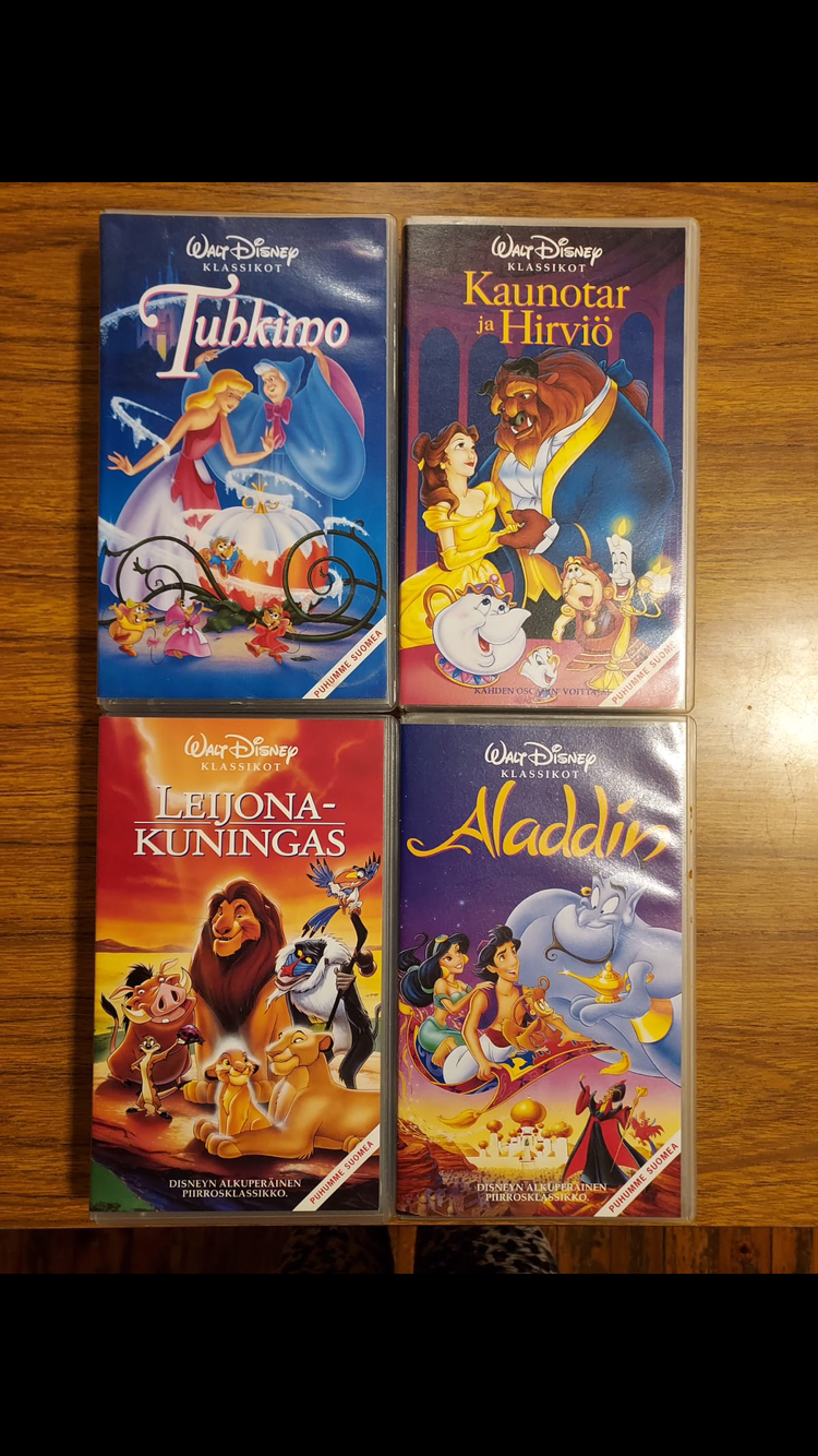 Disney elokuvat VHS