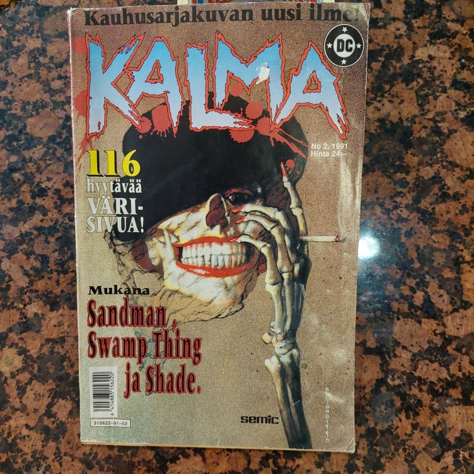 Kalma No 2 1991 Kauhusarjakuva