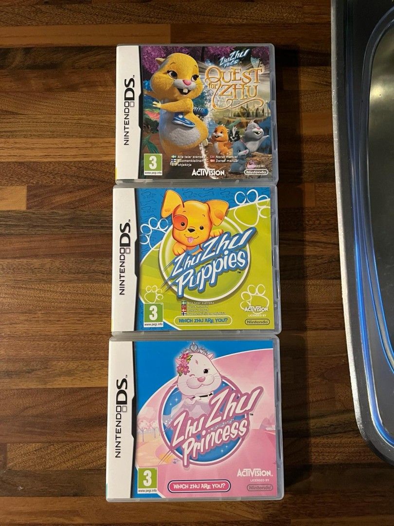 Nintendo DS pelejä