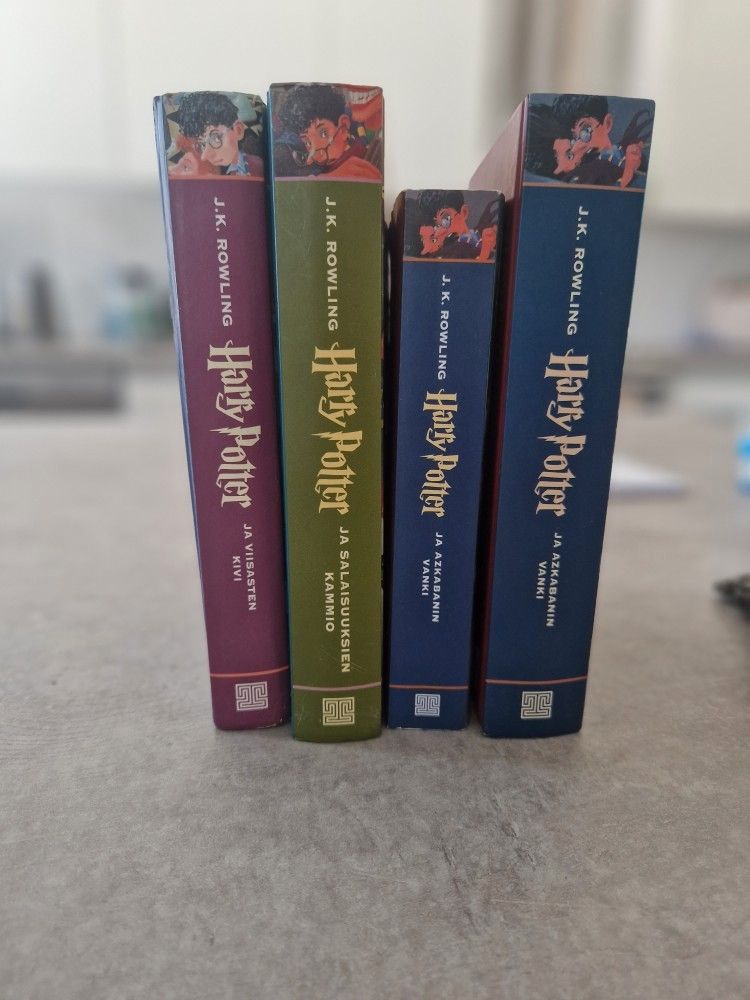 Harry Potter kirjoja 3e/kpl