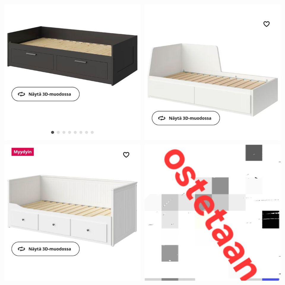 Ikean sohvasänky