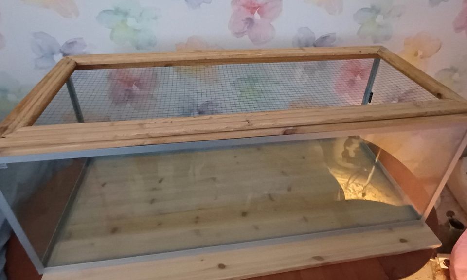 120 cm terraario hamsterille, hiirille, gerbiileille