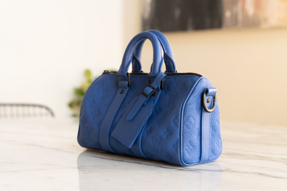 Louis Vuitton Keepall Bandoulière 25 Racing Blue