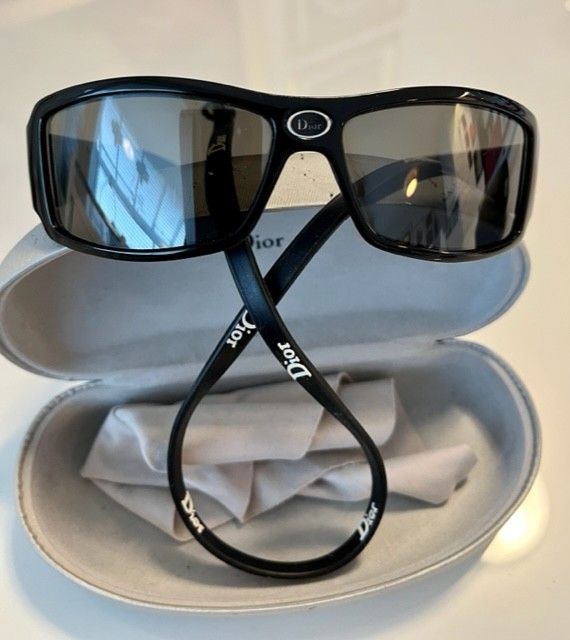 Dior rubber 2 XH3 59 14 130, vintage aurinkolasit