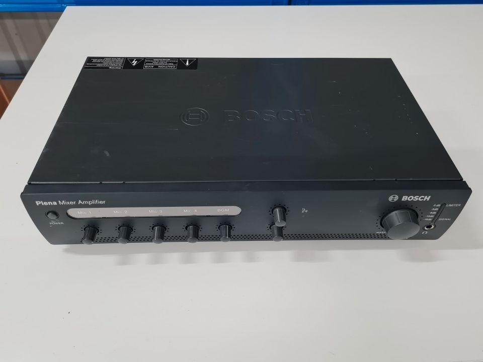 Bosch Plena Mixer Amplifier vahvistin