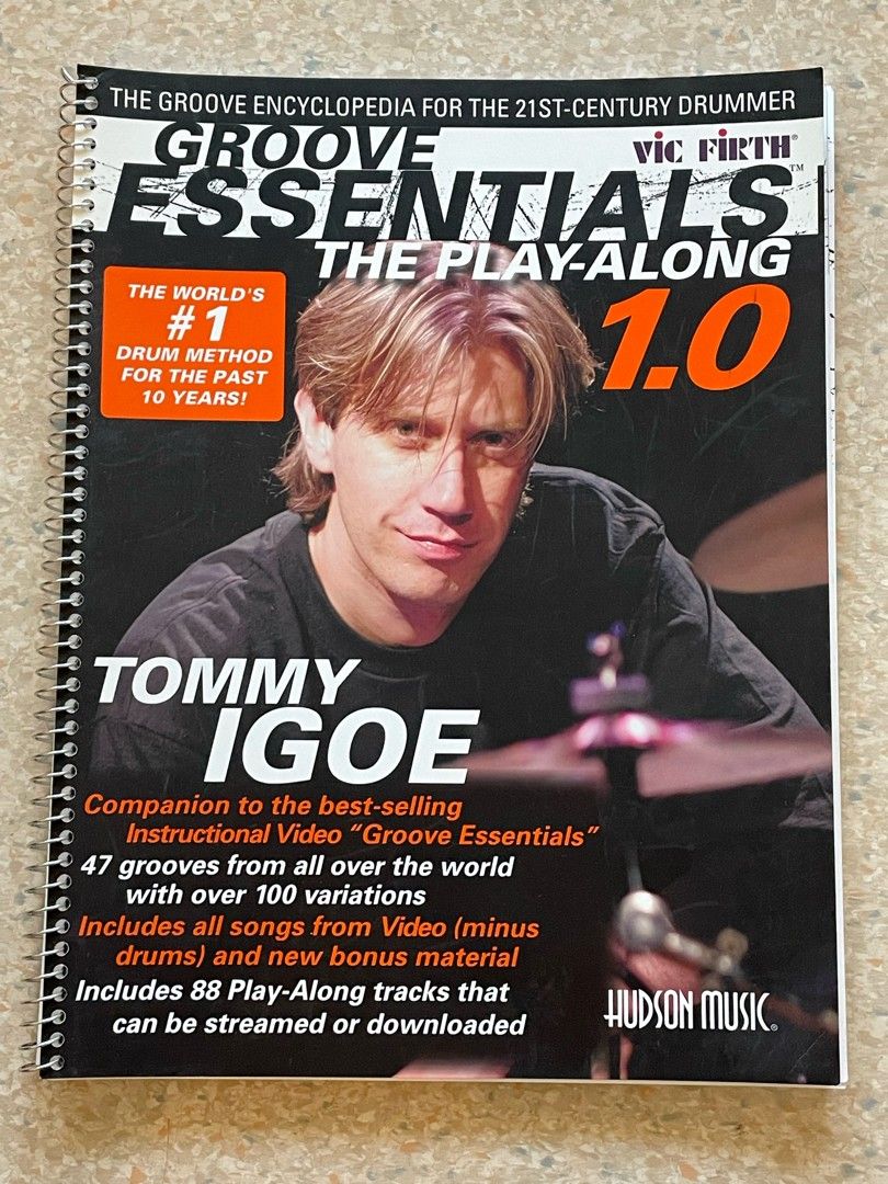 Tommy Igoe Groove Essentials 1.0 Kirja+CD+DVD