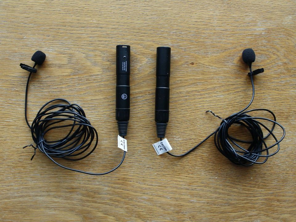 AKG C 417 PP lavalier kondensaattori mikrofonit 2 kpl