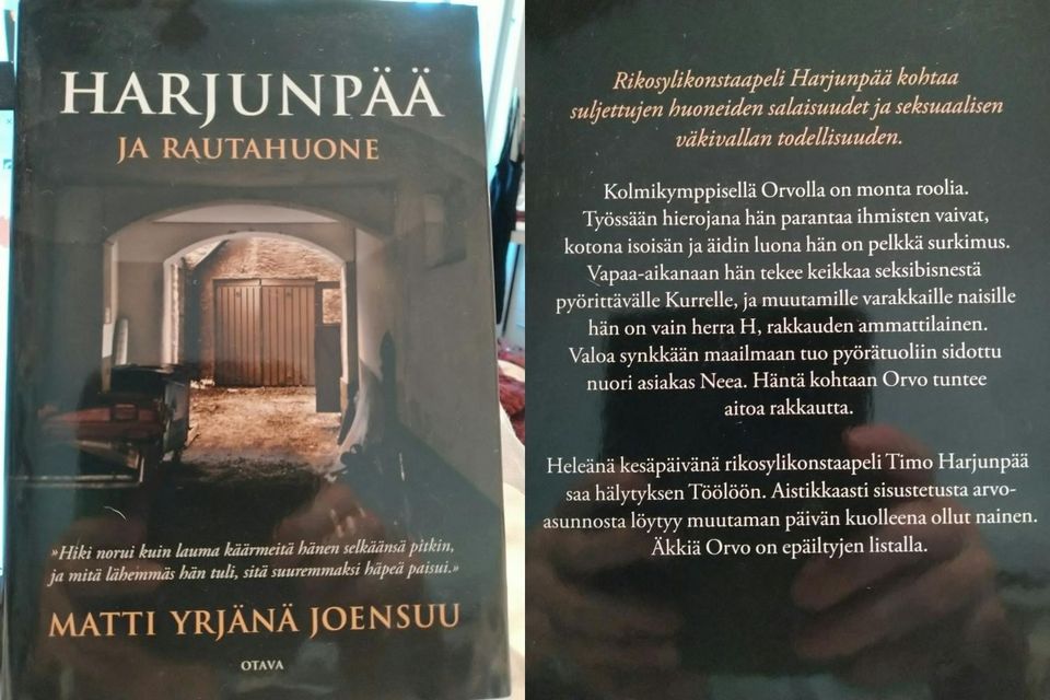 Harjunpää -sarjan kirjoja - Matti Yrjänä Joensuu