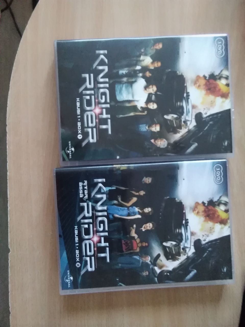 Knight Rider dvd BOX 1 & 2 kausi 1 2008 vuodelta