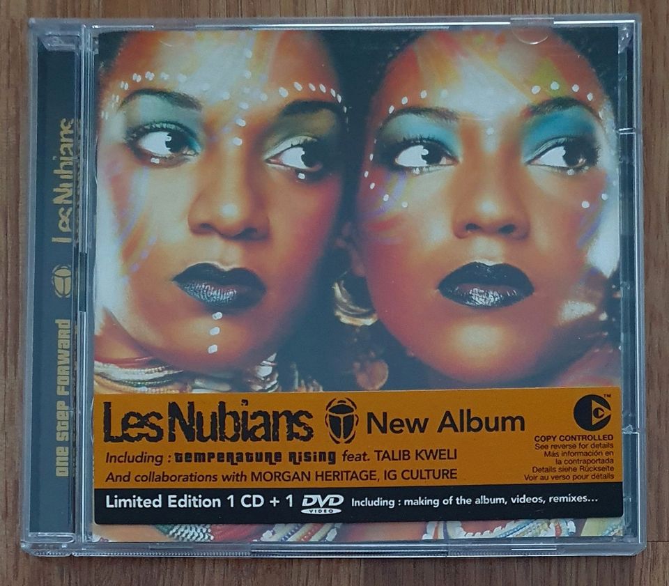 Les Nubians - One Step Forward cd & dvd