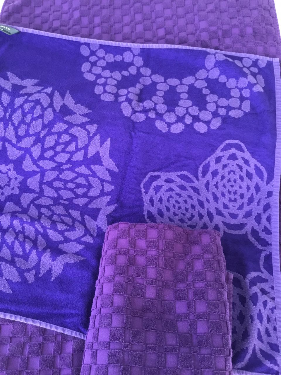 Luhta Home pyyhkeet violetti 3 kpl (70 x 140 cm)