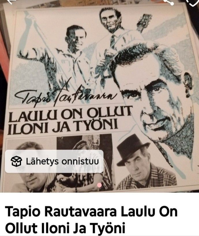 Tapio Rautavaara Vinyyli