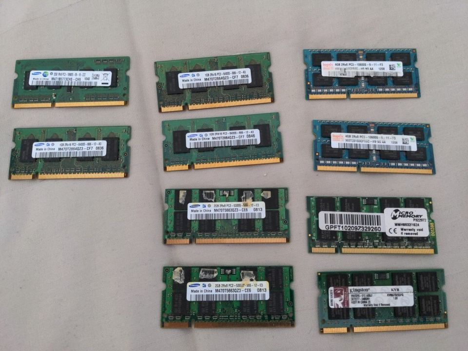 Läppäri muisti DDR3-2