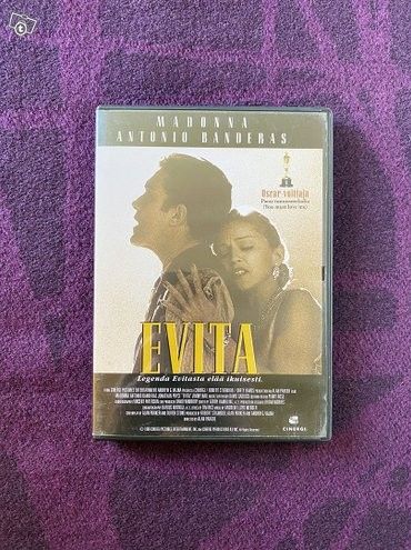 Evita DVD Madonna Antonio Banderas