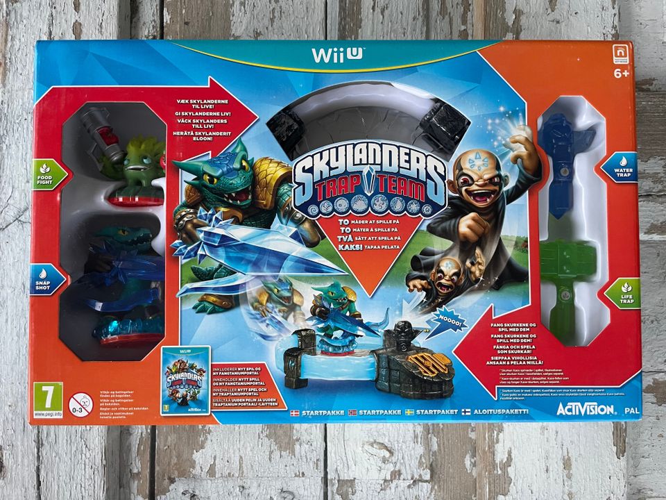 Wiiu aloituspaketti Skylanders