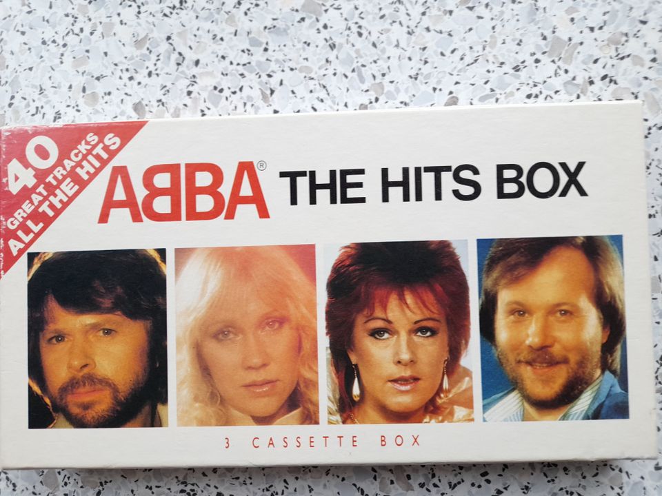ABBA The hits box 3 c-kasetin boksi