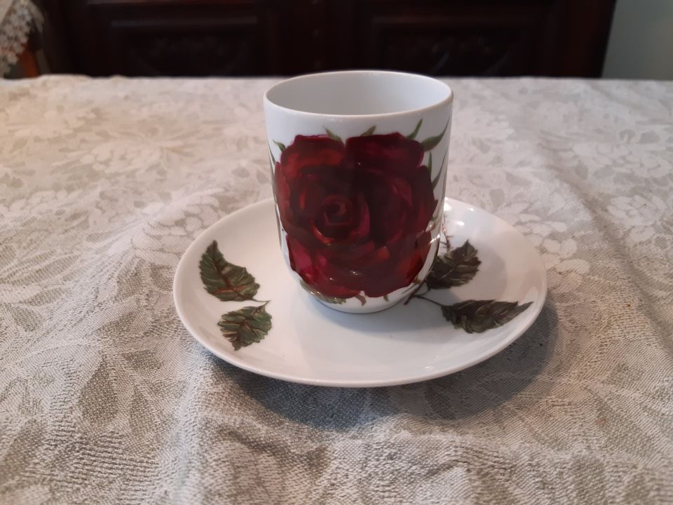 Ruusu kahvikuppi Arabia