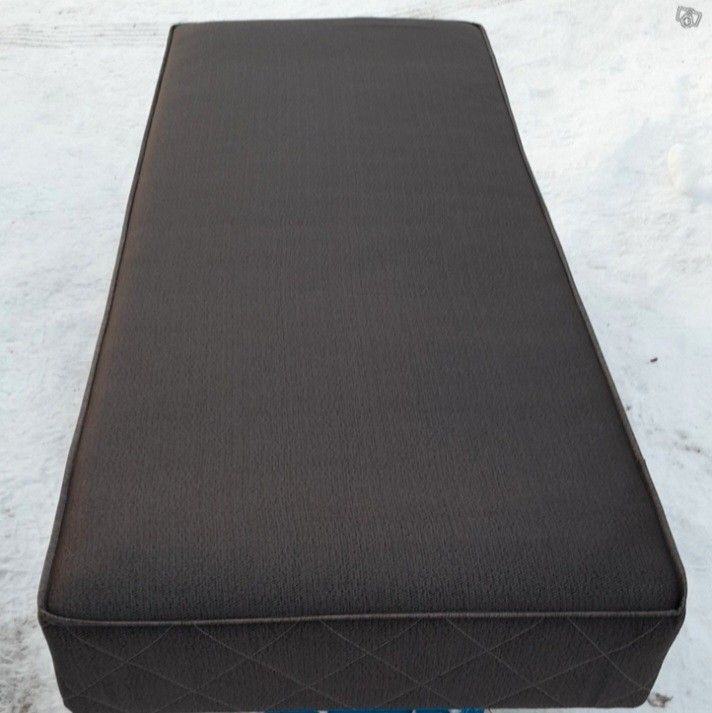 80x200cm runkopatjasänky musta (rm)