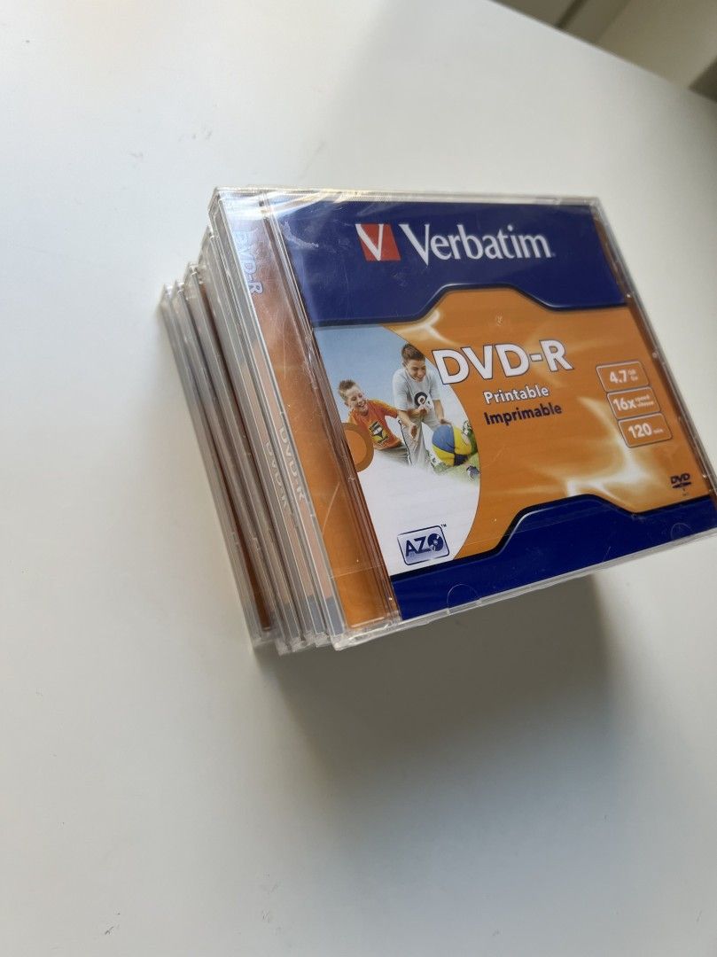 VERBATIM DVD-R 4.7GB 8kpl