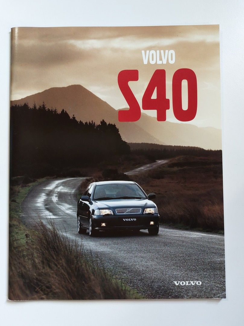 Alkuperäinen Volvo S40 esite