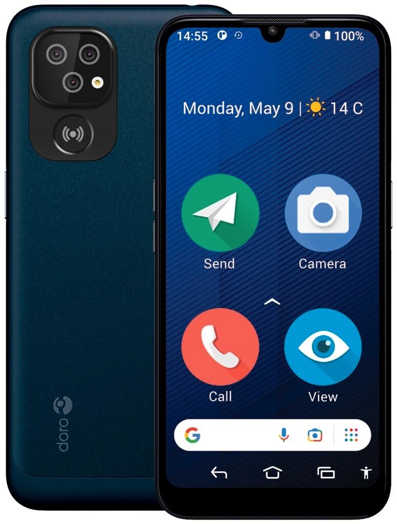 Doro 8210 4/64GB älypuhelin (sininen)