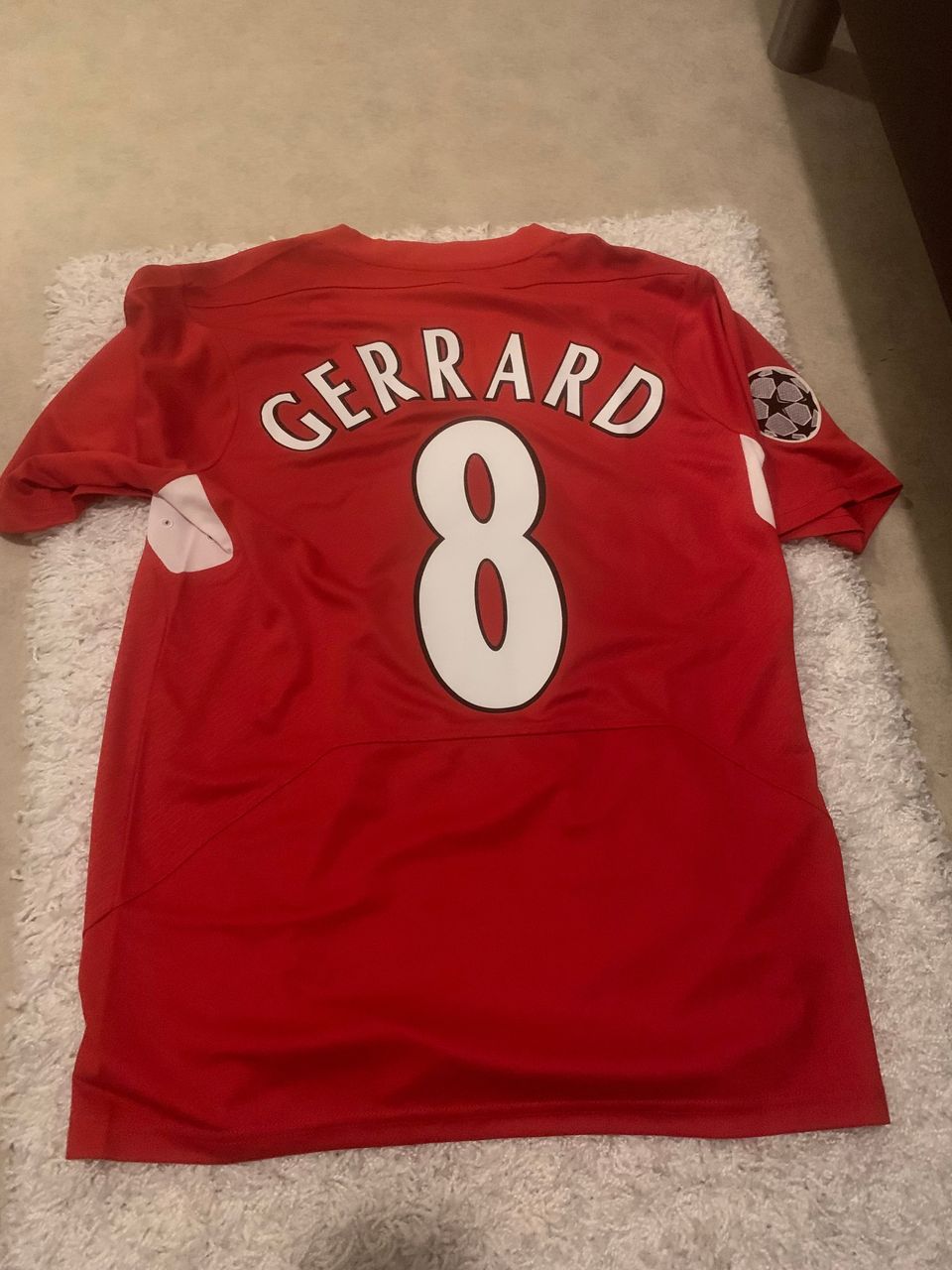 Gerrard #8 Liverpool pelipaita UCL 2005