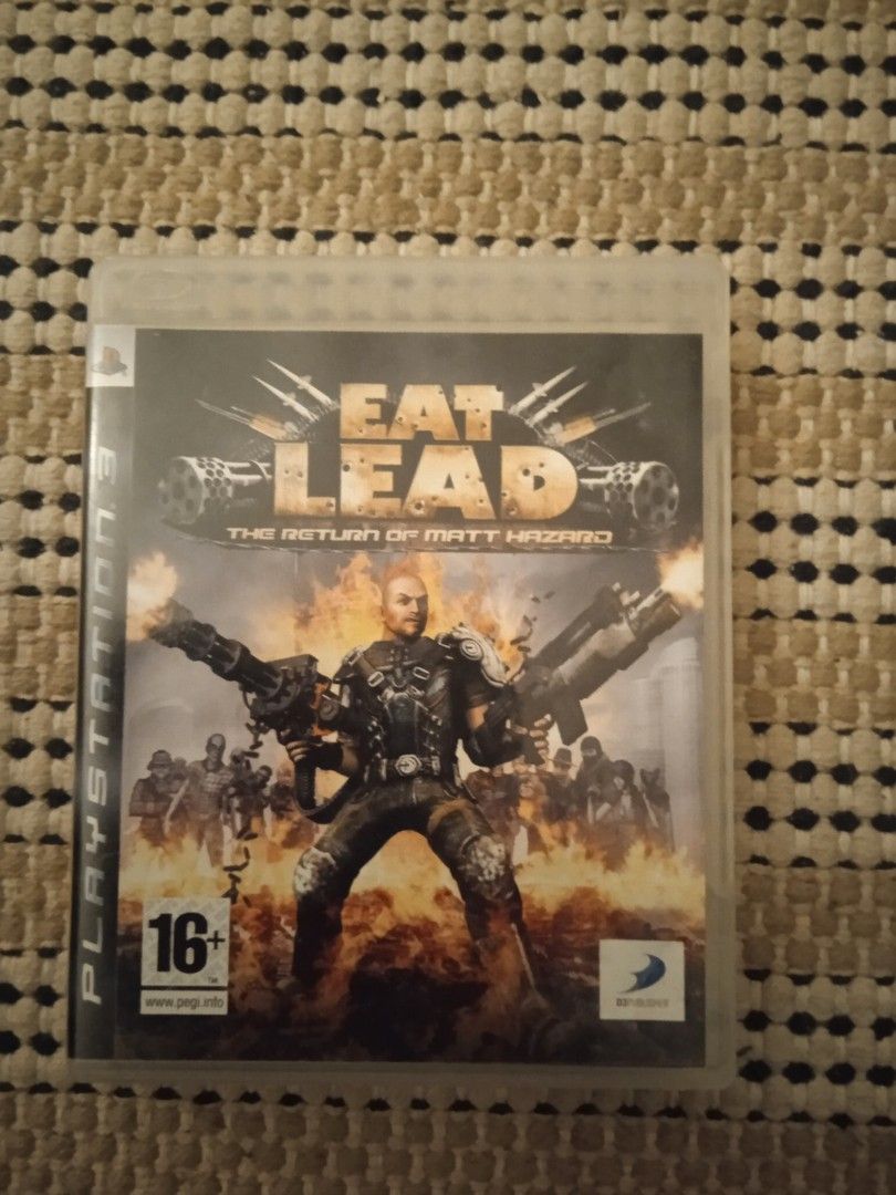 EAT LEAD PS 3 peli