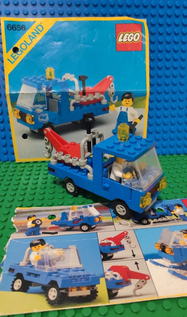 1985 Lego wrecker unit 1 6656