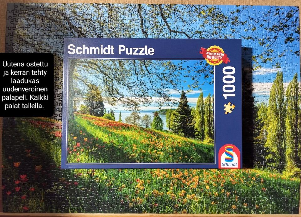 Schmidt puzzle tulppaanit 1000 palapeli