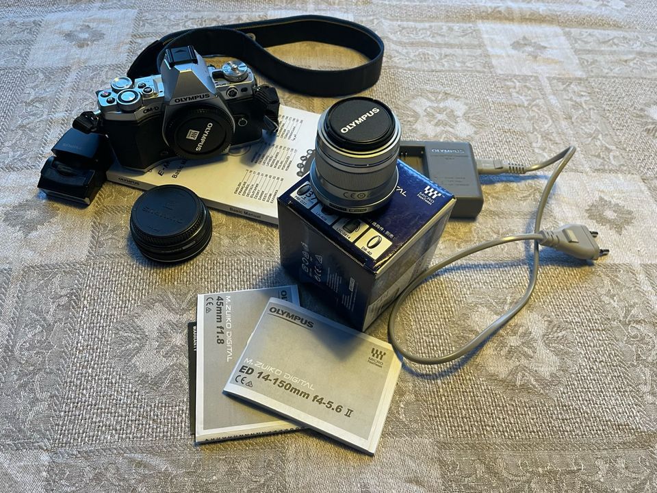 Olympus-OM-D E-M5 Mark II kamera ja objektiivit