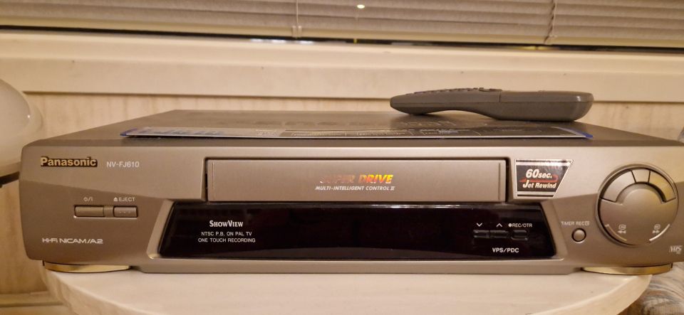 VHS Panasonic FJ610 Hi-Fi