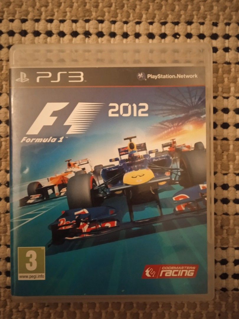 Formula 1 2012 PS 3 peli