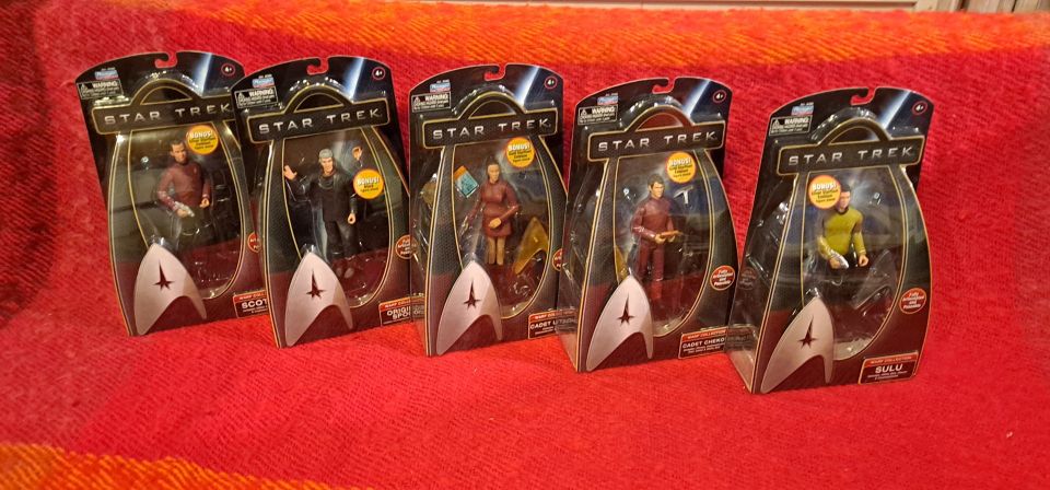 Star Trek Warp collection figuurit 6 kpl