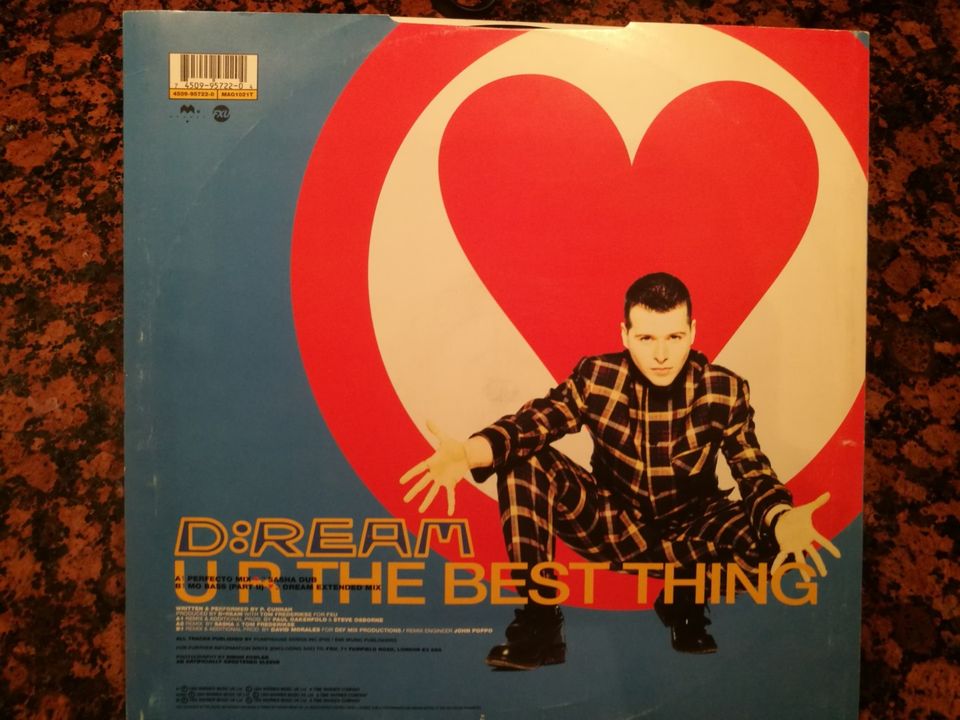 90s D:ream: U R The Best Thing Maxi 1994