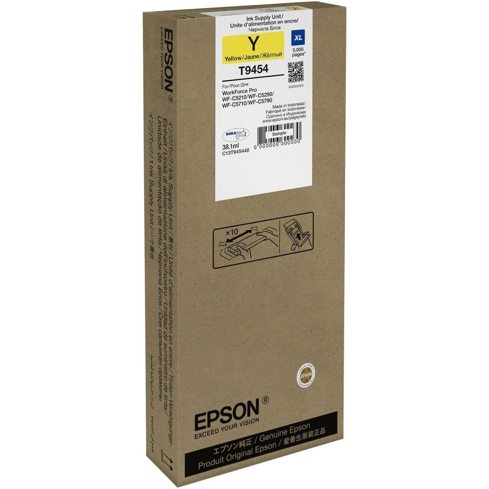 Epson WF-C5xxx XL mustekasetti (keltainen)