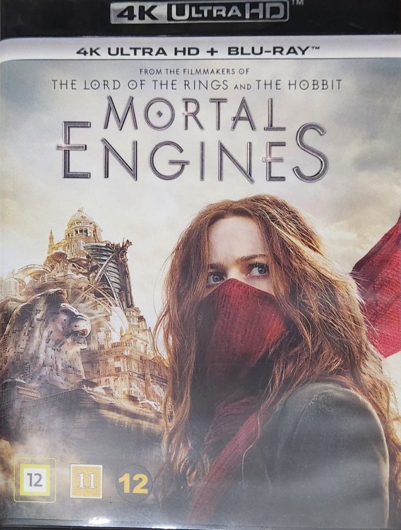 4K Mortal Engines elokuva