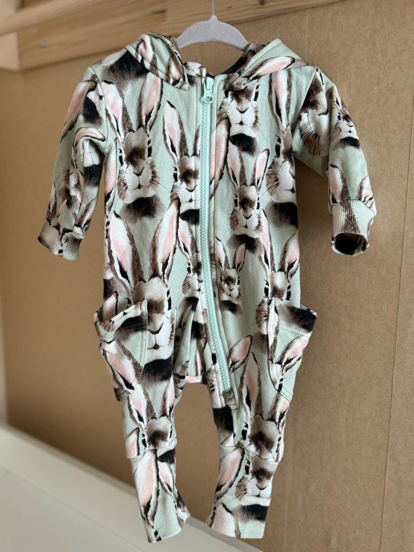 Metsola green bunny jumpsuit 50/56