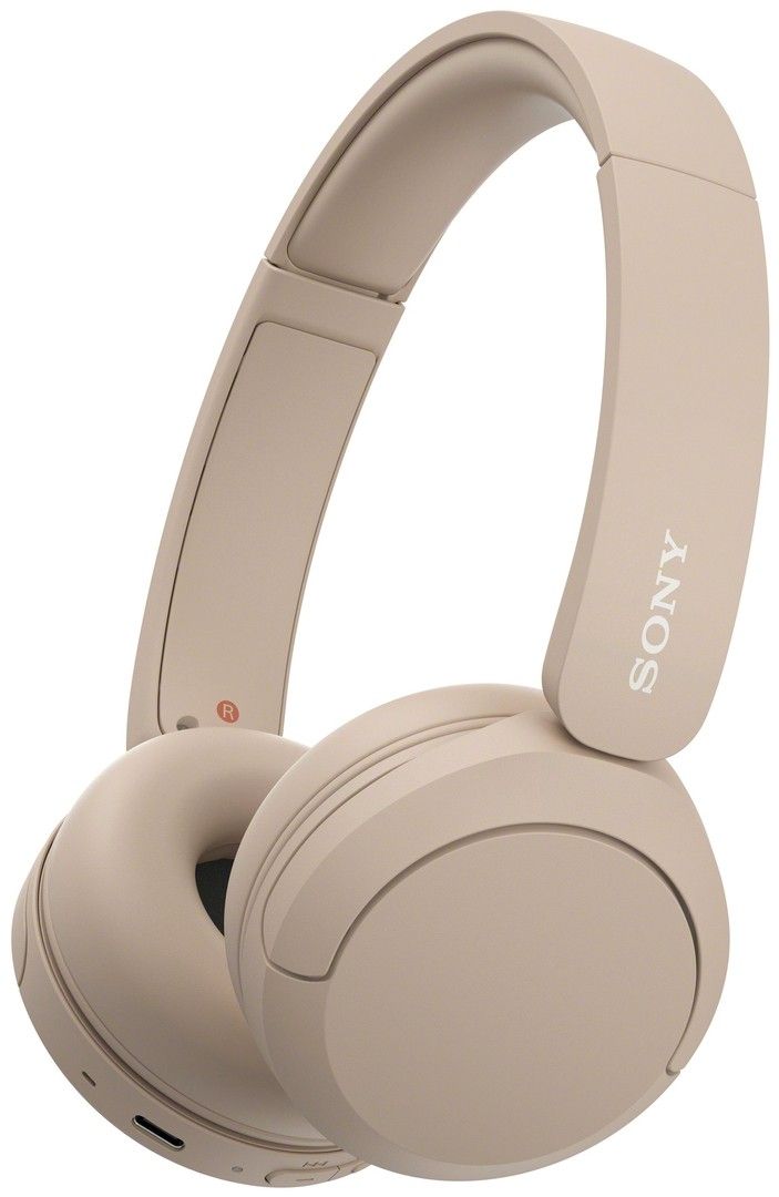 Sony WH-CH520 langattomat on-ear kuulokkeet (beige)