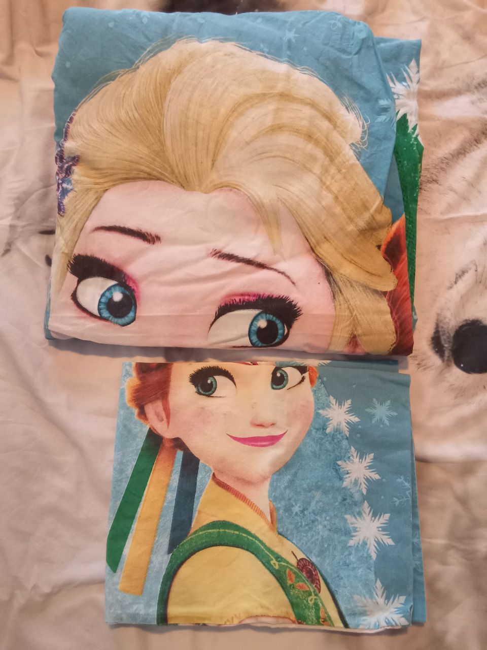 Disney Frozen tyynyliina ja pussilakana setti spk