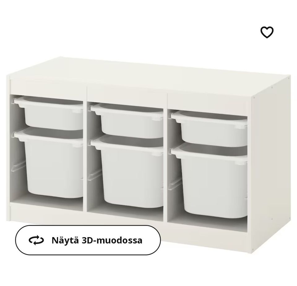 Ostetaan Ikean Trofast-lelulaatikosto