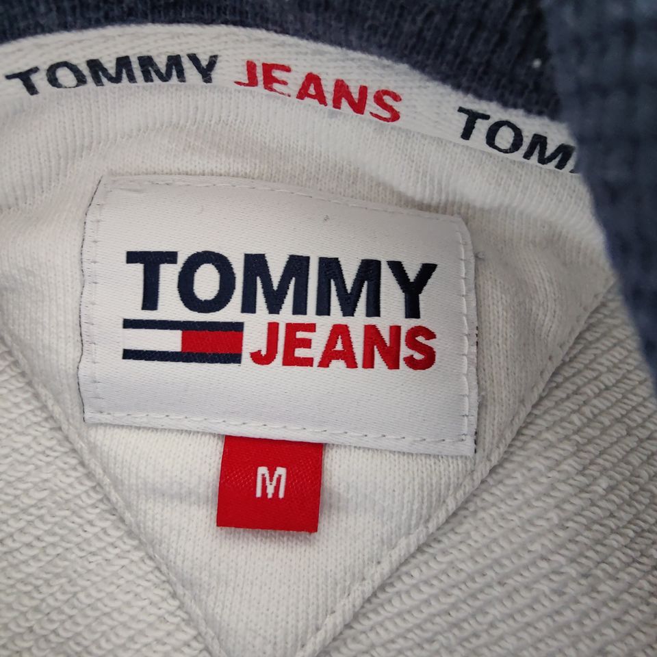 Valkoinen Tommy Jeans (Hilfiger) huppari M
