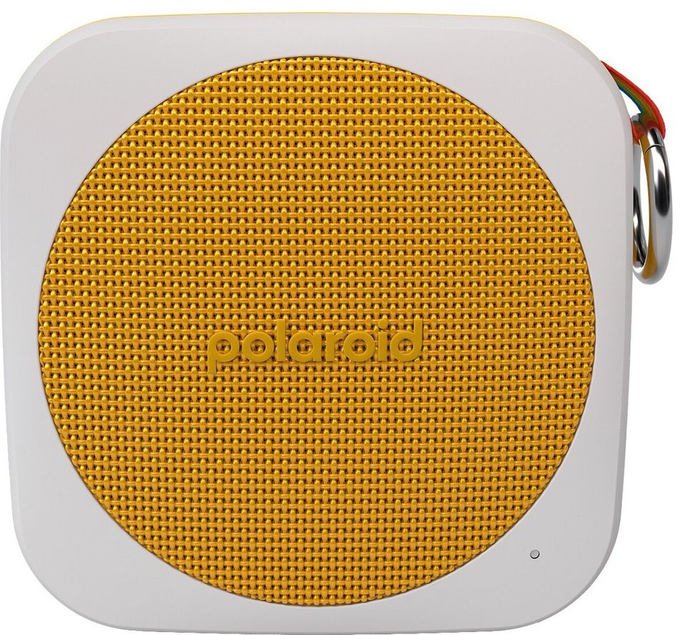 Polaroid Music P1 kannettava langaton kaiutin (keltainen/valkoinen)