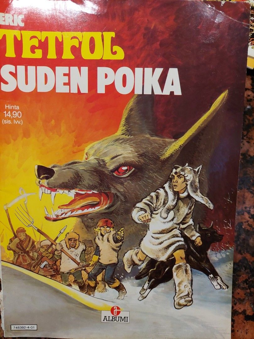 Tetfol suden poika 1984 Sarjakuva-albumi