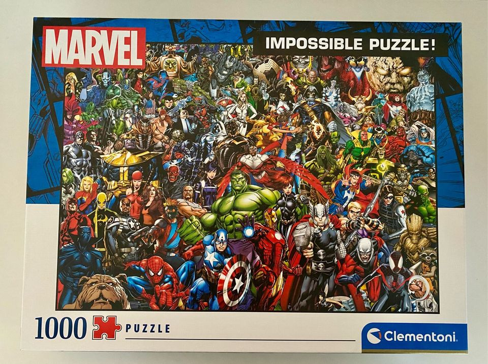 Marvel Impossible puzzle palapeli 1000 palaa