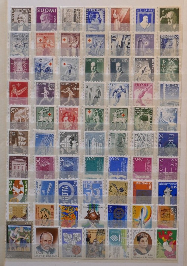Suomi postimerkit postituoreet